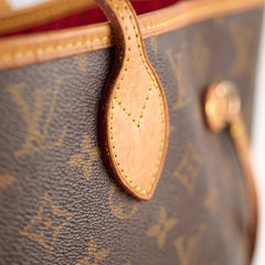 23843 Louis Vuitton Neverfull MM Monogram Shoulder Bag