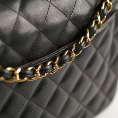 Chanel Jumbo Double Flap Lambskin Black GHW (19 series)