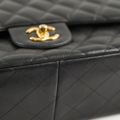 Chanel Jumbo Double Flap Lambskin Black GHW (19 series)