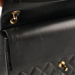 Chanel Jumbo Double Flap Lambskin Black GHW (19 series)