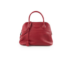 Hermes Bolide 31 Red Clemence Square Q 2013