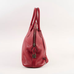 Hermes Bolide 31 Red Clemence Square Q 2013