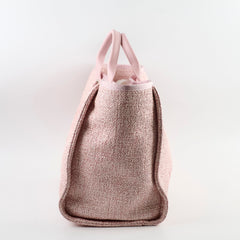 Chanel Deauville Tote Pink Tweed - Series 27