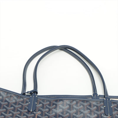 Goyard Saint Léger Backpack Navy Blue