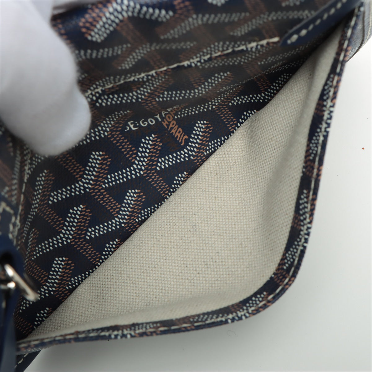 Goyard Saint Louis GM Navy Blue - THE PURSE AFFAIR