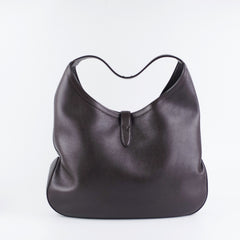 Gucci Jackie Soft Large Shoulder Hobo Bag Dark Brown