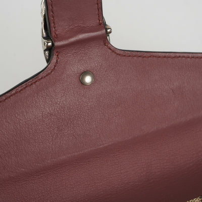 Gucci Dionysus Wallet On Chain WOC Burgundy - THE PURSE AFFAIR