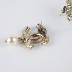 Chanel Earrings CC Pearls Drop (Costume Jewellery)