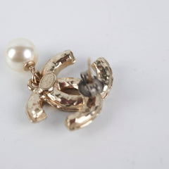 Chanel Earrings CC Pearls Drop (Costume Jewellery)