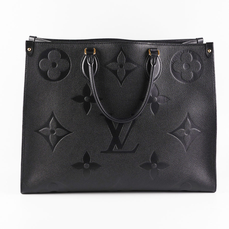 Louis Vuitton On The Go MM Empreinte Black - THE PURSE AFFAIR