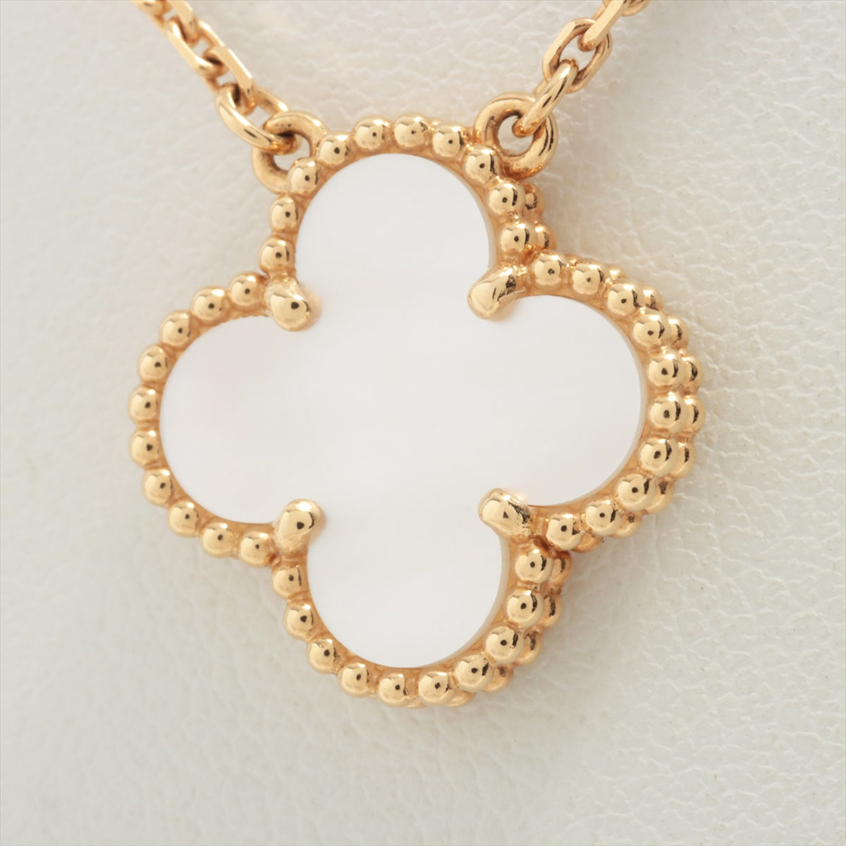 Mother of Pearl 'Alhambra' Necklace, Van Cleef and Arpels Beekman