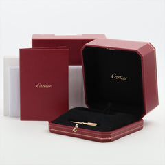 Cartier Love 4 Diamond Yellow Gold Size 17 Bracelet