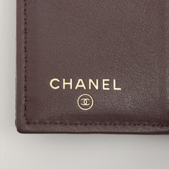 Chanel Compact Caviar Black Wallet