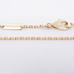 Van Cleef & Arpels Vintage Alhambra Diamond Onyx 2016 Holiday Necklace