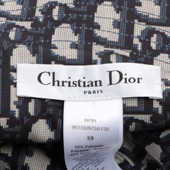 Dior Navy Oblique Reversible Bucket Hat Size 59