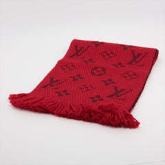 Louis Vuitton Echarpe Logomania Red Ruby Scarf