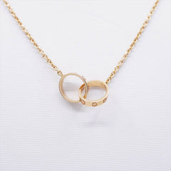 Cartier Yellow Gold Baby Love Necklace