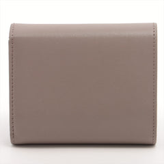 Celine Triomphe Grey Compact Wallet