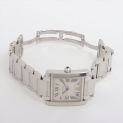 Cartier Medium Tank Francaise 27mm Stainless Steel watch