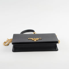 Prada Large Saffiano Black Crossbody Bag