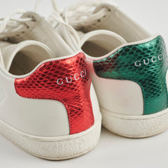 Gucci Ace Sneaker Bee Womens Size 39 Shoes