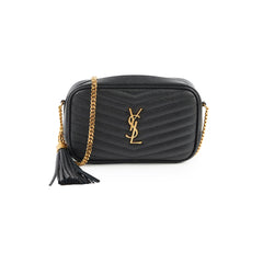 Saint Laurent Mini Lou Camera Black Crossbody Bag