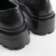 Hermes Loafers Black Size 36.5