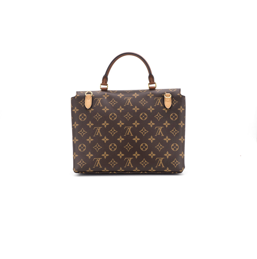 Louis Vuitton Marignan Top Handle Bag Sesame Monogram Canvas GHW