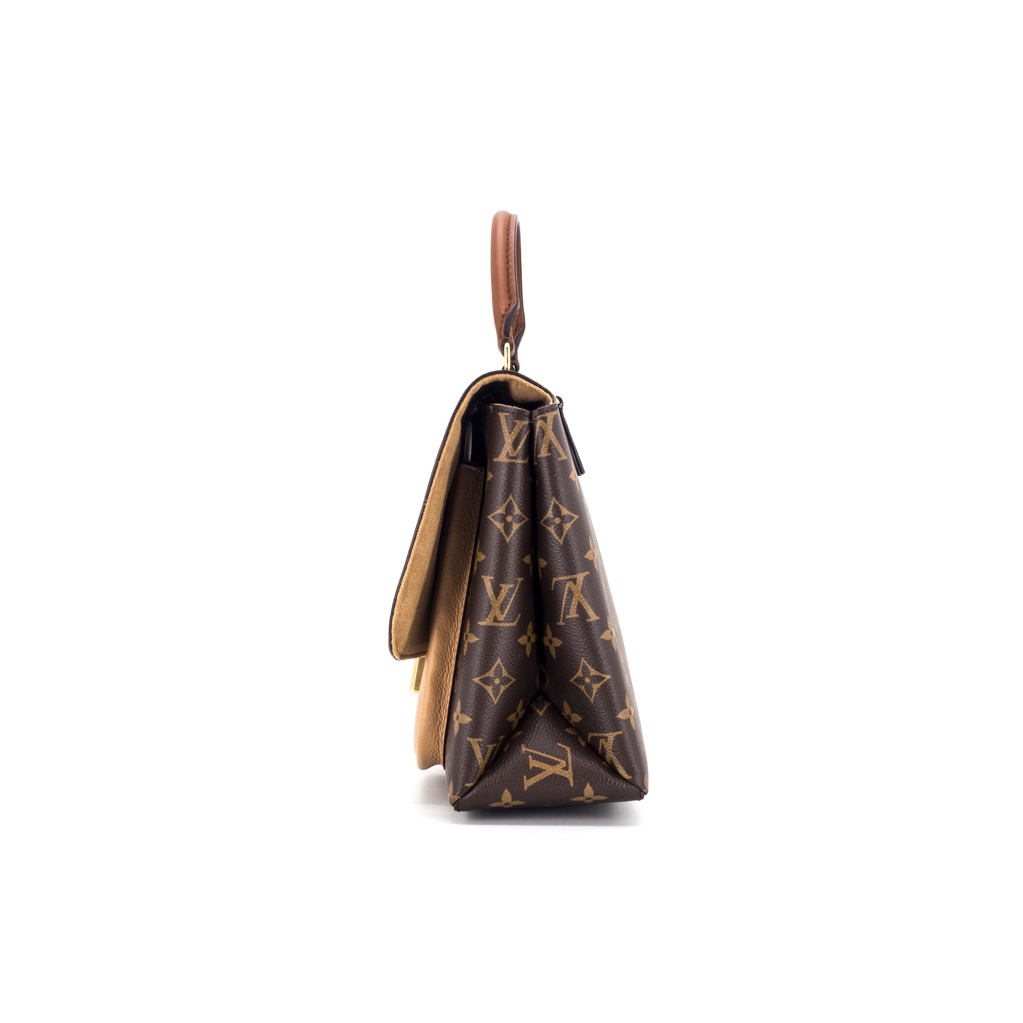 Louis Vuitton Sesame Leather Monogram Canvas Marignan Bag - Handbag | Pre-owned & Certified | used Second Hand | Unisex