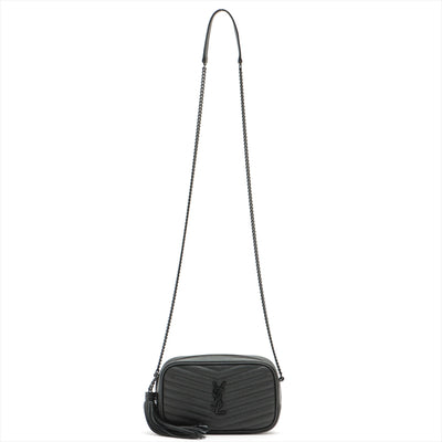 Saint Laurent Lou Mini Camera Bag Black - THE PURSE AFFAIR