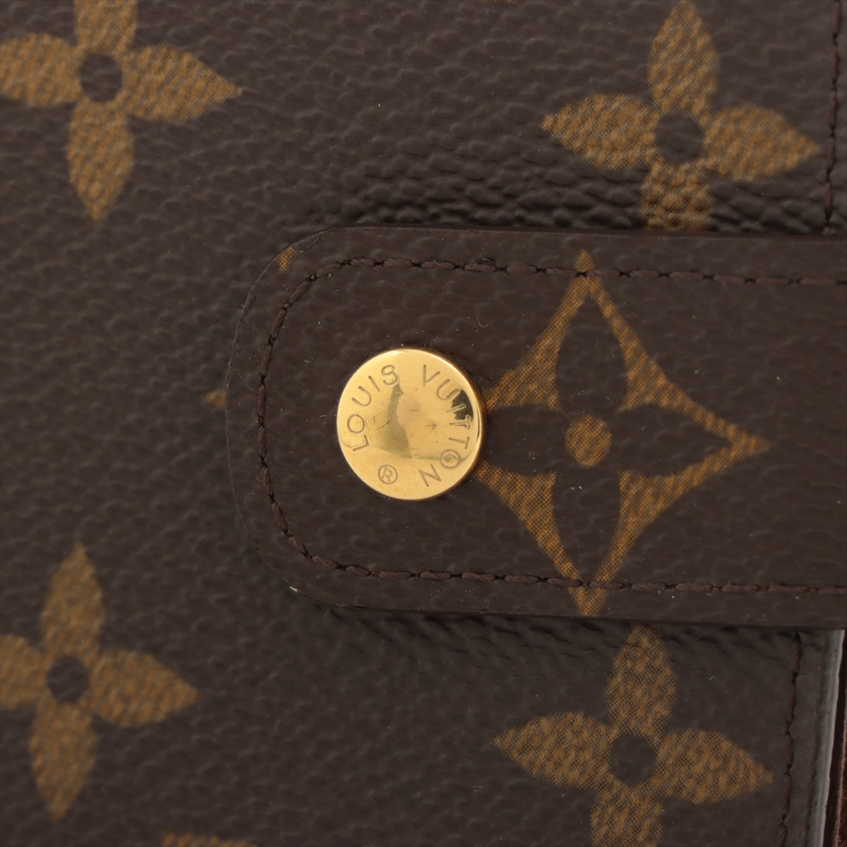 Authentic Louis Vuitton Monogram Agenda MM Notebook Cover R20004 LV 2511F