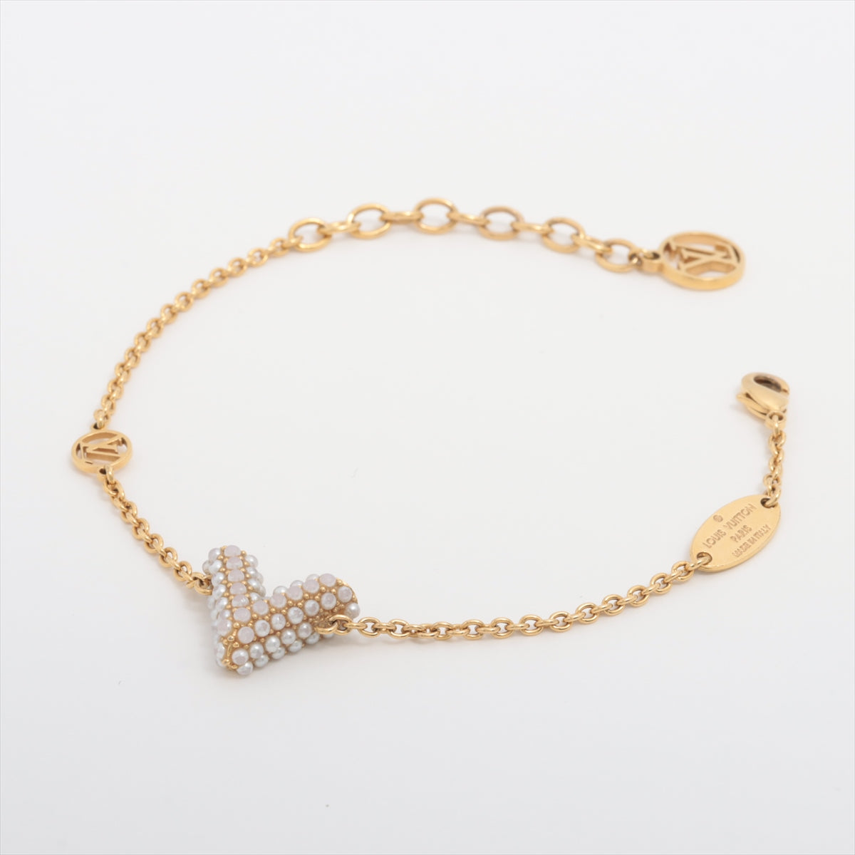 Louis Vuitton Essential V Pearl Bracelet Set