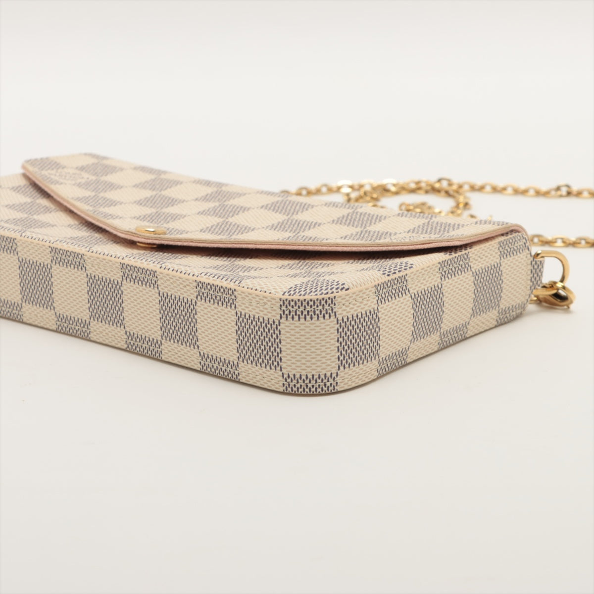 Louis Vuitton Pochette Damier Azur Shoulder Bag - THE PURSE AFFAIR