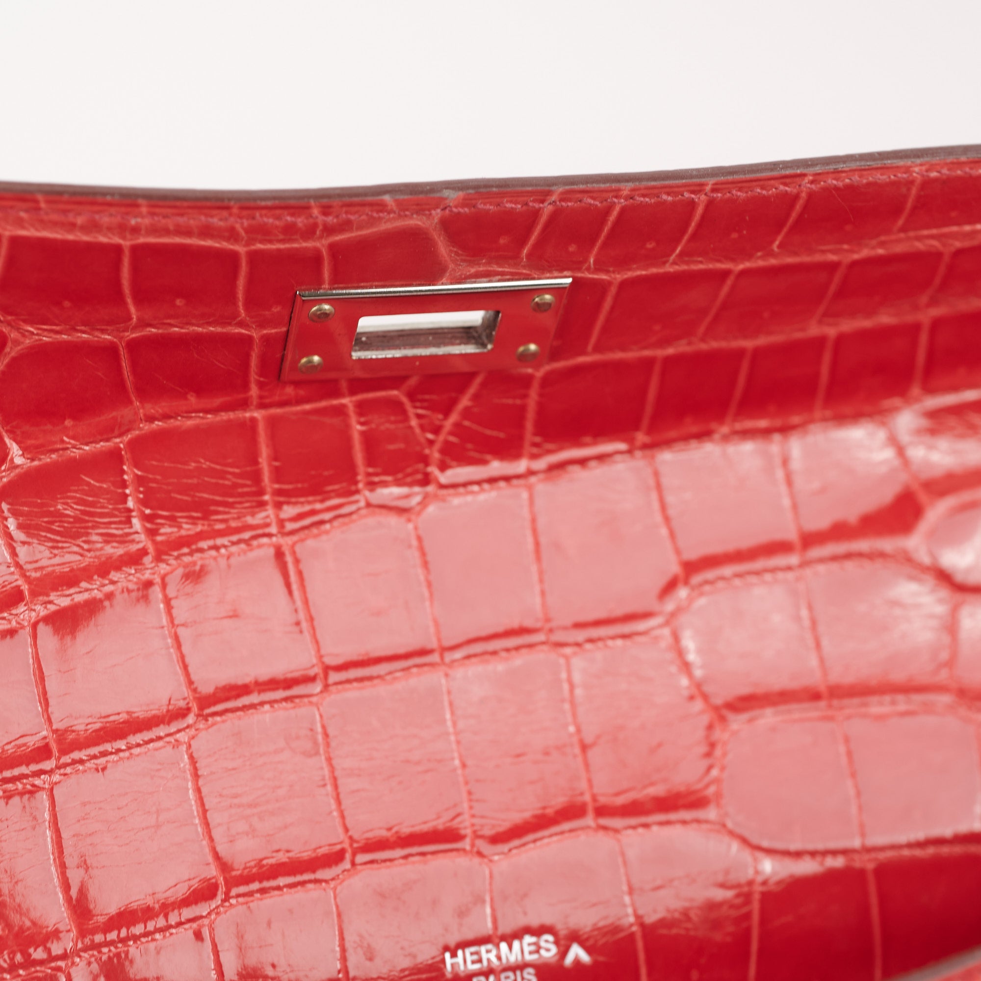 To Be Continued - Luxury Resale - The Hermès Crocodile Kelly Cut