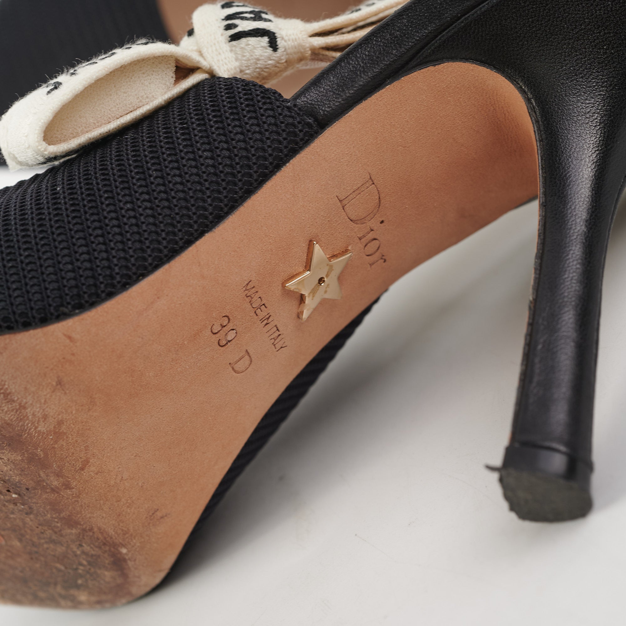 Dior J'Adior Heels Black 39D - THE PURSE AFFAIR