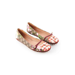 Gucci GG Supreme Blooms Ballet Flat (Size 38) – THE PURSE AFFAIR