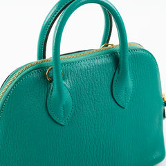 Hermes Mini Bolide Vert Verone D Stamp