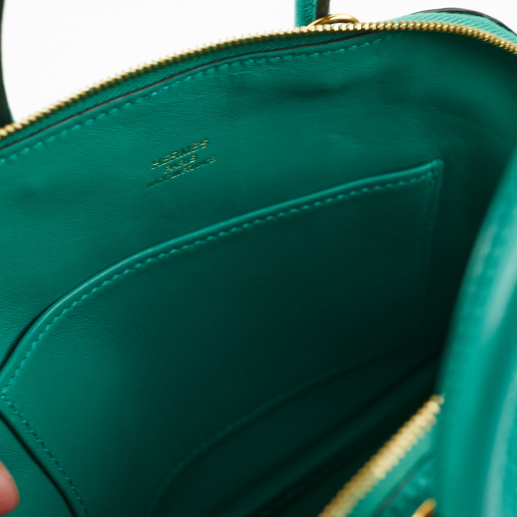 Hermes Mini Bolide Vert Verone D Stamp – THE PURSE AFFAIR