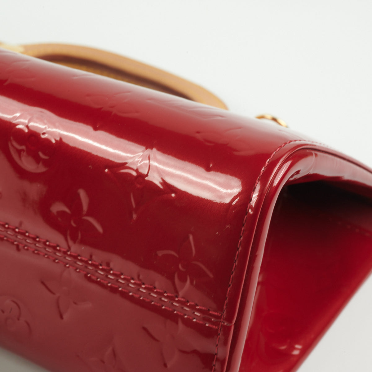 Louis Vuitton Monogram Vernis Roxbury Drive M91987 Red Leather Patent  leather ref.1030931 - Joli Closet
