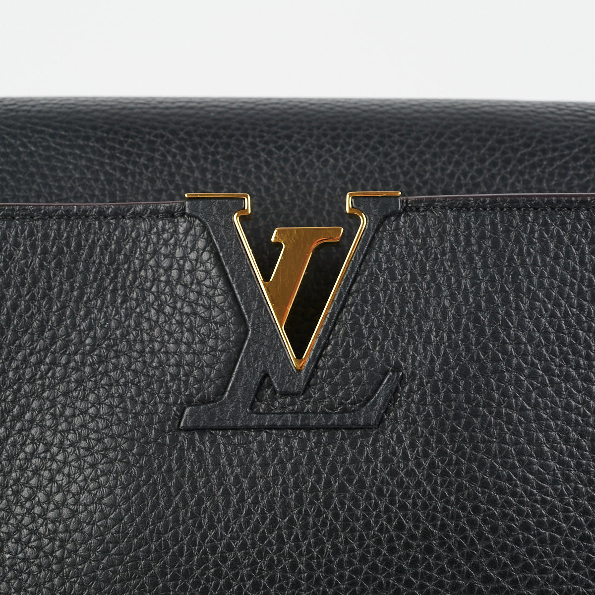 Louis Vuitton Beige Taurillon Leather Capucines GM Bag Louis Vuitton
