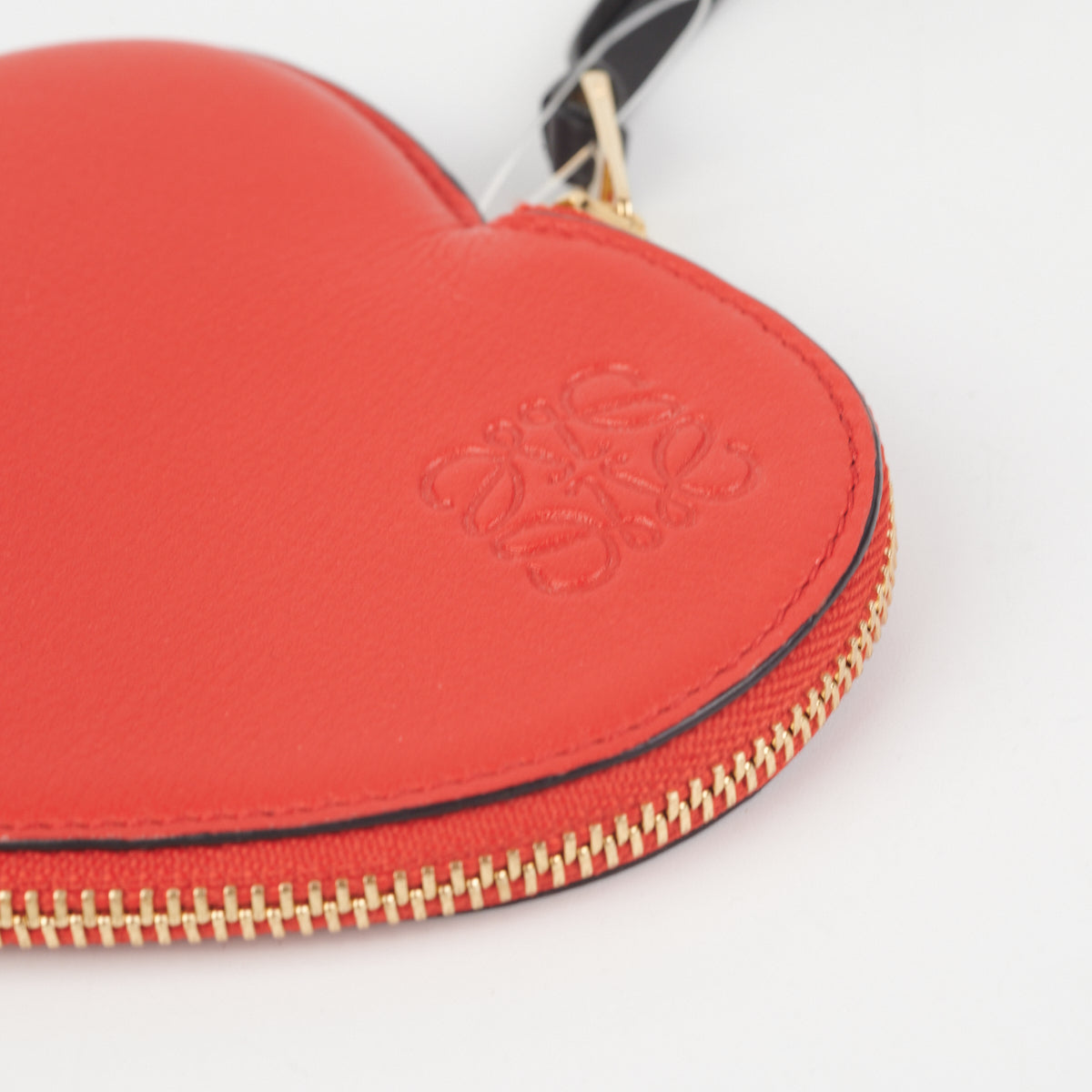 Loewe Cookie Heart Coin Purse In Red Multi