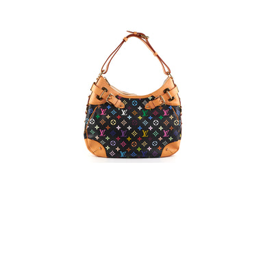 LOUIS VUITTON Monogram Multicolor Greta Black 1298574