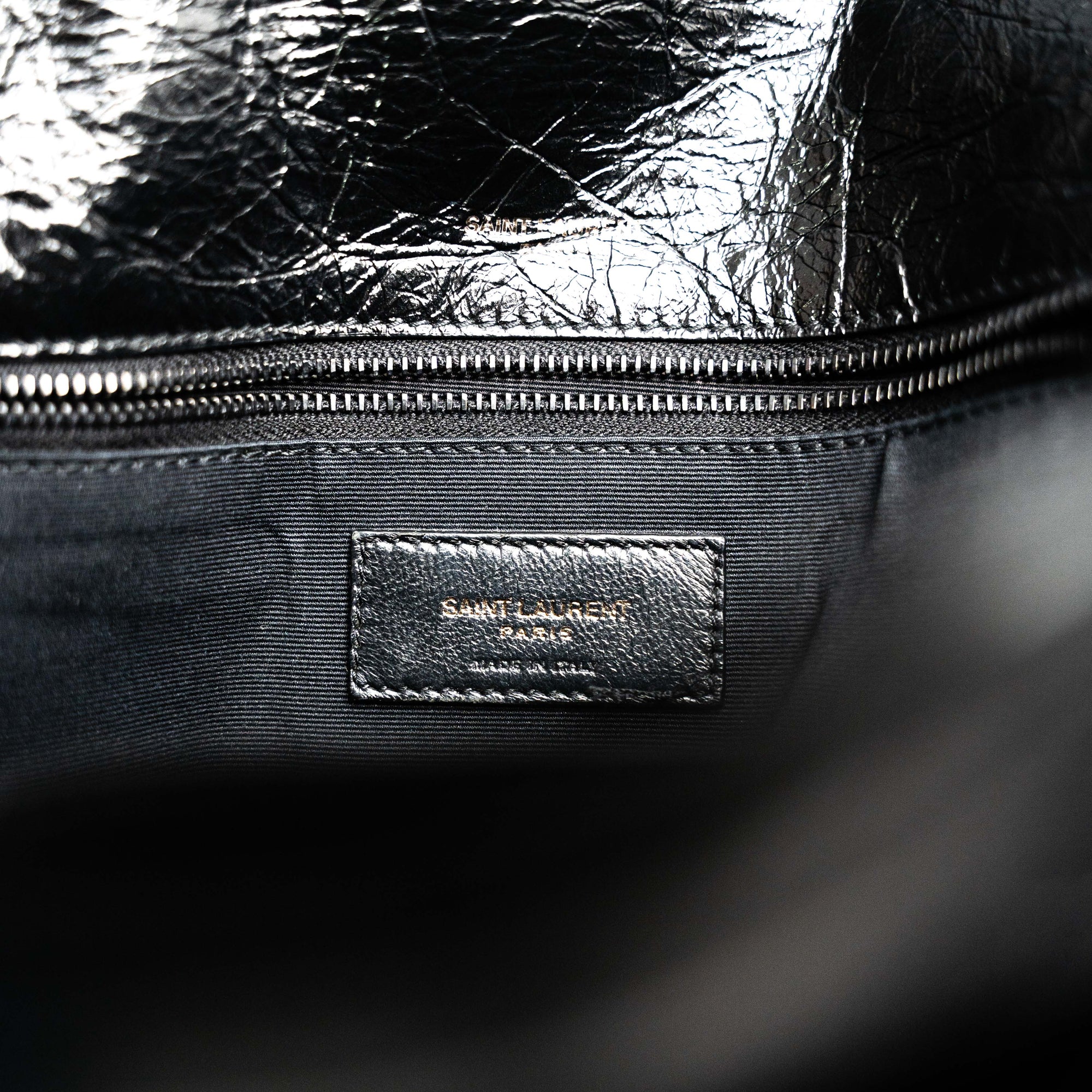 Saint Laurent Niki Medium Dark Grey - THE PURSE AFFAIR