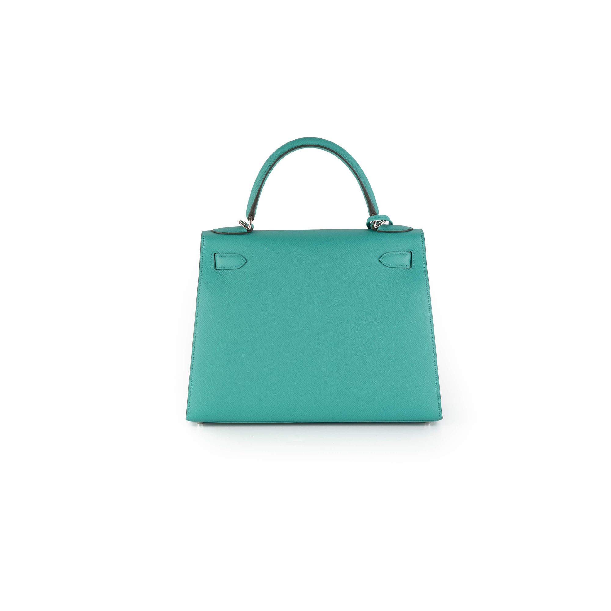 Hermes Kelly 20 Mini Blue Electric Epsom Bag - A stamp - THE PURSE AFFAIR