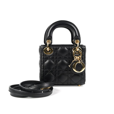 Dior Mini Pochette Black - THE PURSE AFFAIR