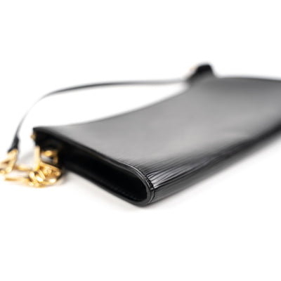 Louis Vuitton Epi Pochette Black - THE PURSE AFFAIR