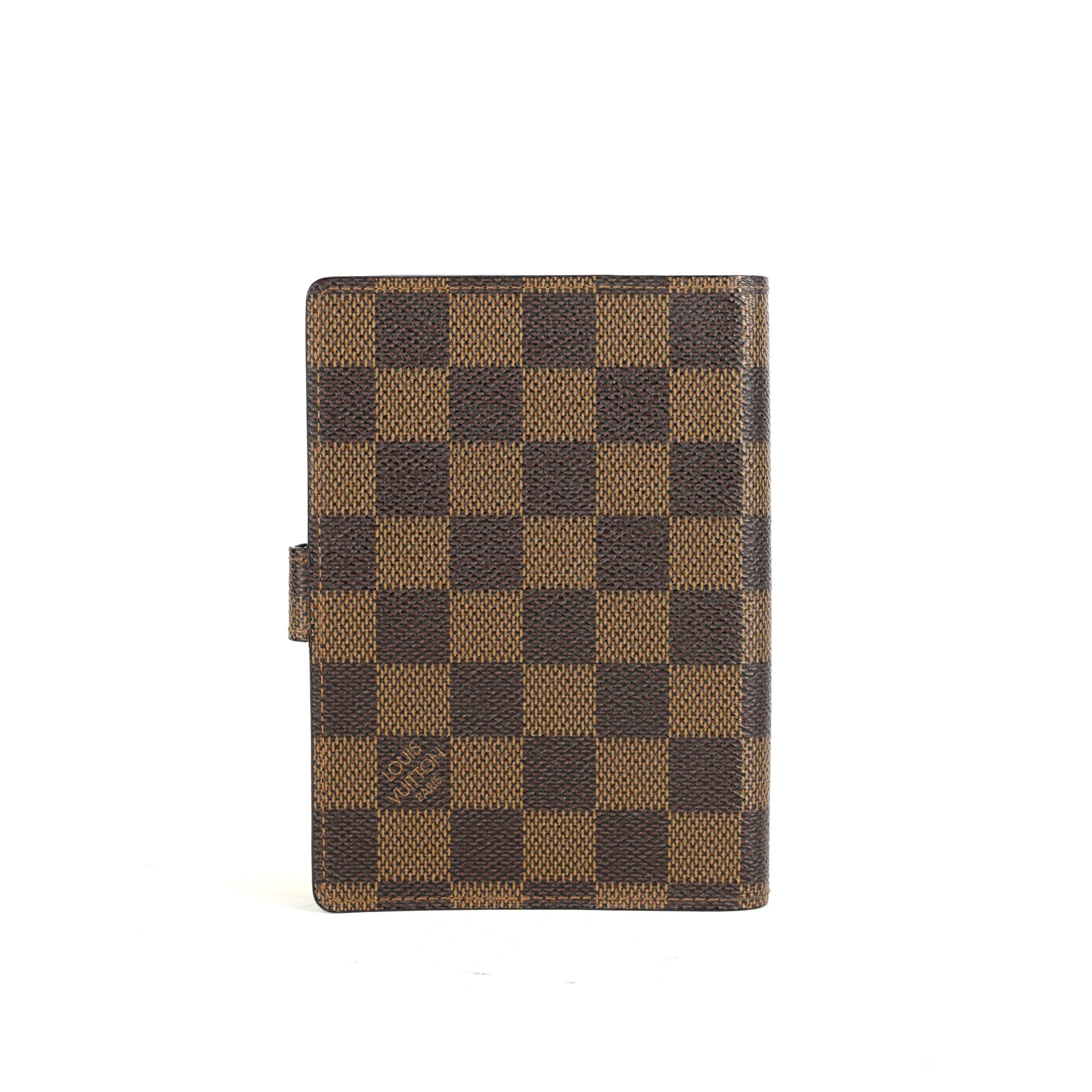 Louis Vuitton PM Agenda Notebook Cover Damier Ebene - THE PURSE AFFAIR