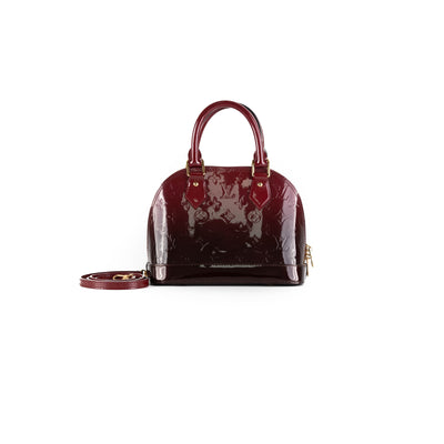 Louis Vuitton Alma BB Patent Red - THE PURSE AFFAIR