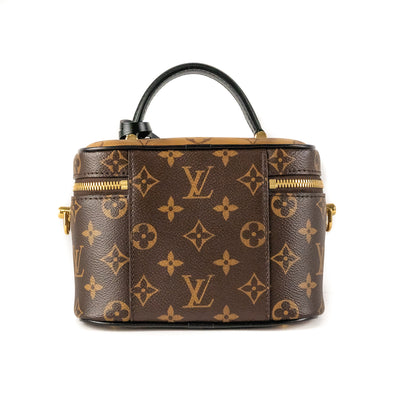 Louis Vuitton Monogram Empreinte Leather Vanity PM Noir Bag