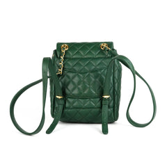 Chanel Metalasse Backpack Green 26 Series